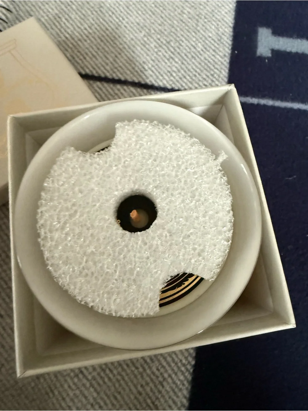 Cire Trudon SIX cancel White Box with Gold Foil Detailing